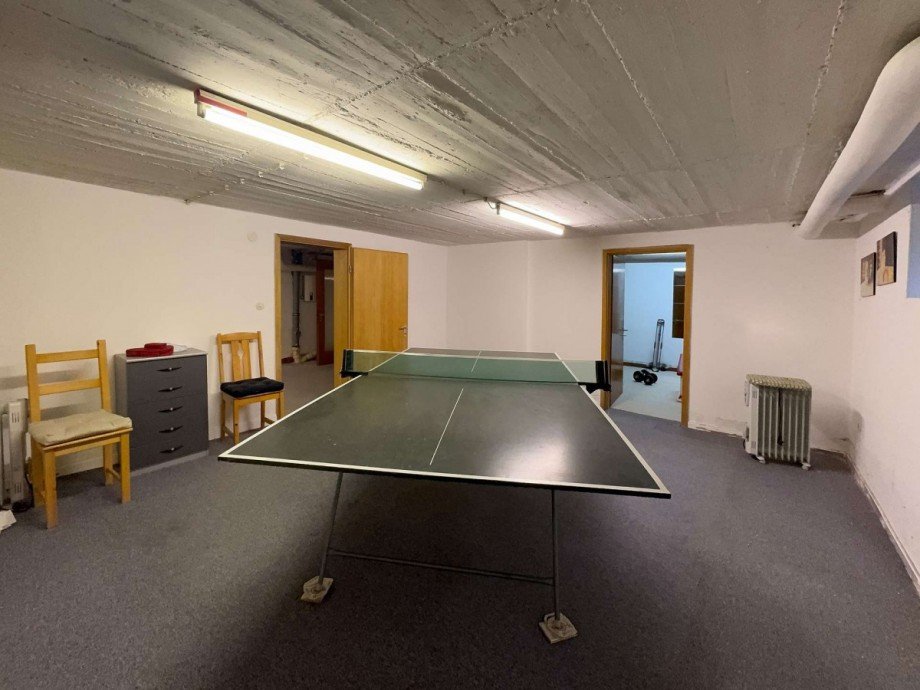 Tischtennis im Keller Reihenhaus Wolfsburg