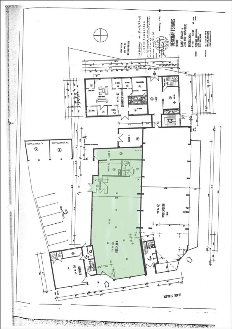 Gewerbeflche Kchenstudio Wohn- / Geschftshaus Wolfsburg / Vorsfelde